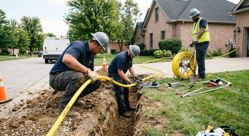 Gas Line Installation in Columbus, OH