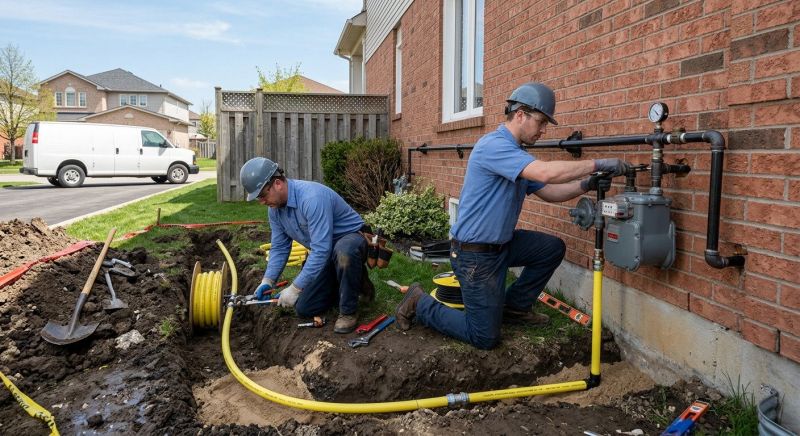 Home Gas Line Installation in Sacramento, CA