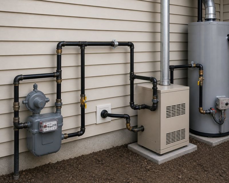 Residential Gas Piping in Sacramento, CA
