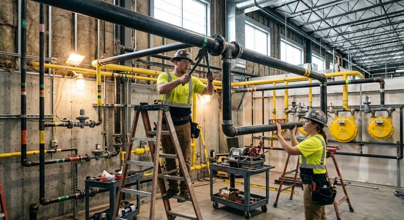 Commercial Gas Installation in Sacramento, CA