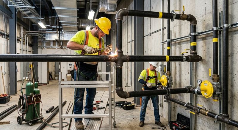 Commercial Gas Line Repair in Austin, TX