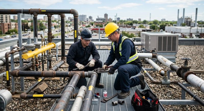 Commercial Gas Line Service in Sacramento, CA