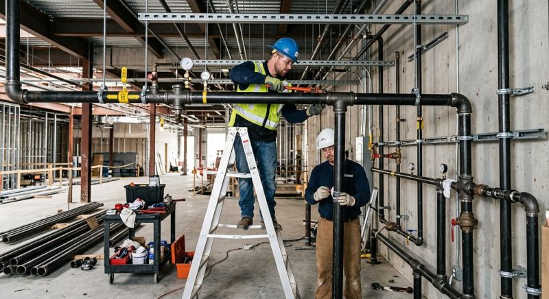 Commercial Gas Piping in Sacramento, CA