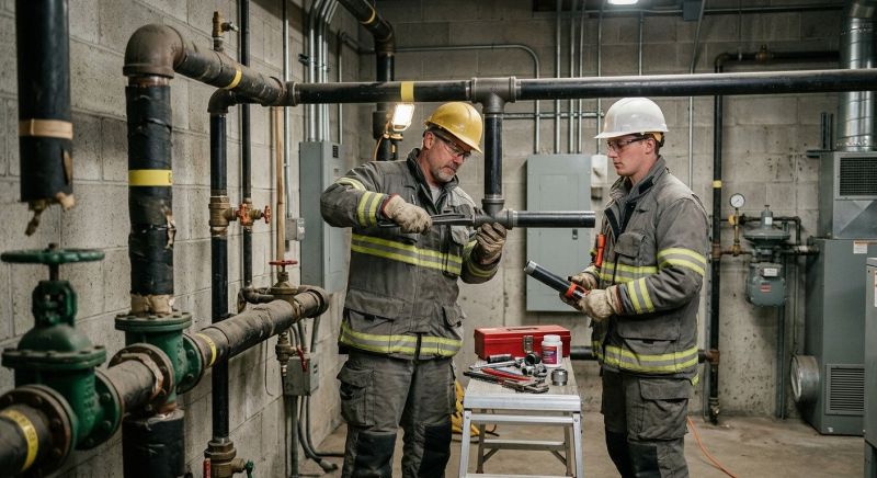 Commercial Gas Piping in Sacramento, CA