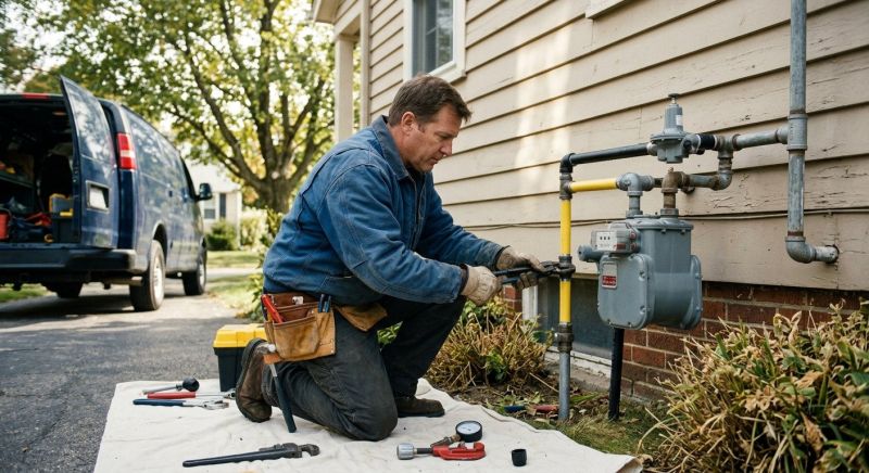 Gas Line Installation in Austin, TX