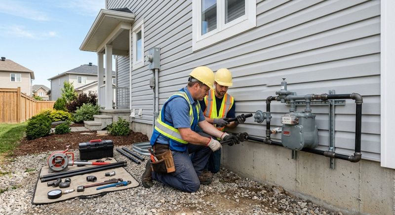 Gas Line Plumbing in Austin, TX