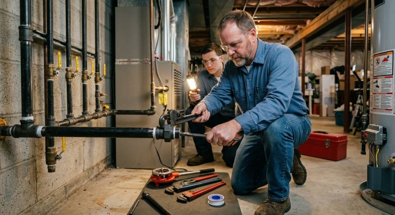 Gas Line Plumbing in Sacramento, CA
