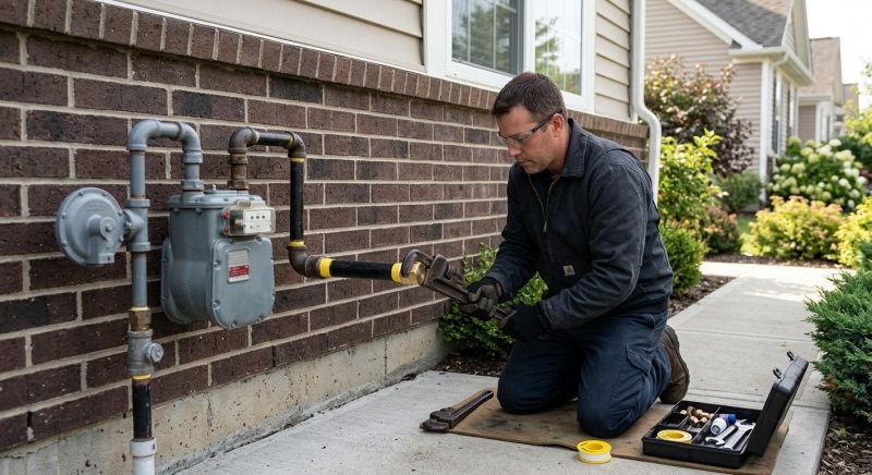 Gas Line Repair in Columbus, OH
