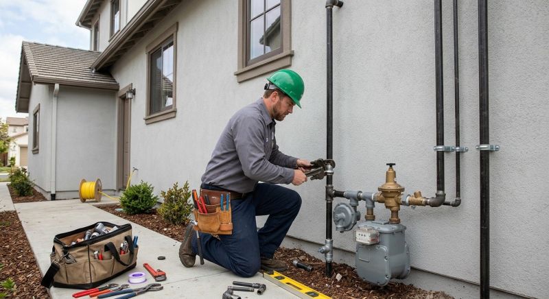 Gas Plumbing Installation in Sacramento, CA