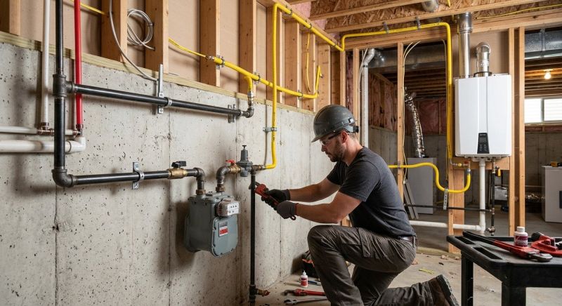 Gas Plumbing Installation in Sacramento, CA