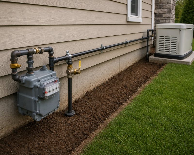 Natural Gas Line Installation in West Palm Beach, FL