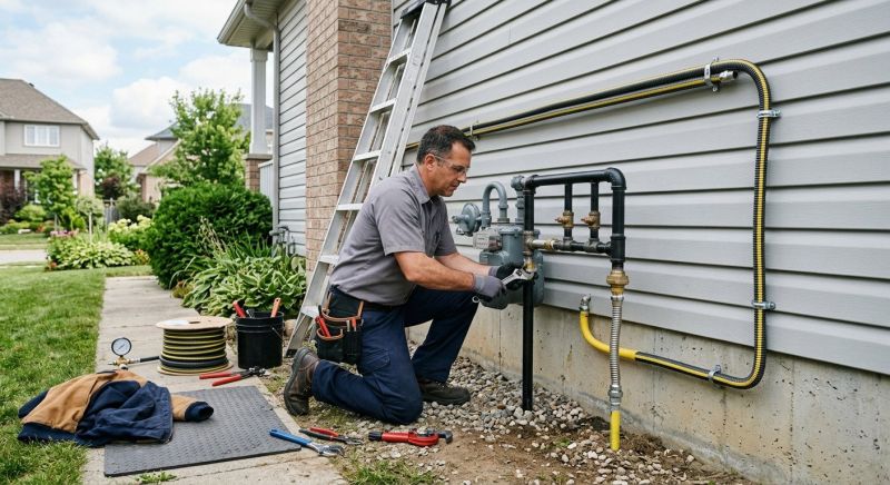 Natural Gas Line Installation in Sacramento, CA